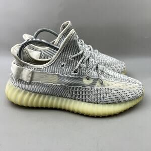 adidas Yeezy Boost 350 V2 Running Shoes Men Size 8 Gray Non-Reflective Sneakers
